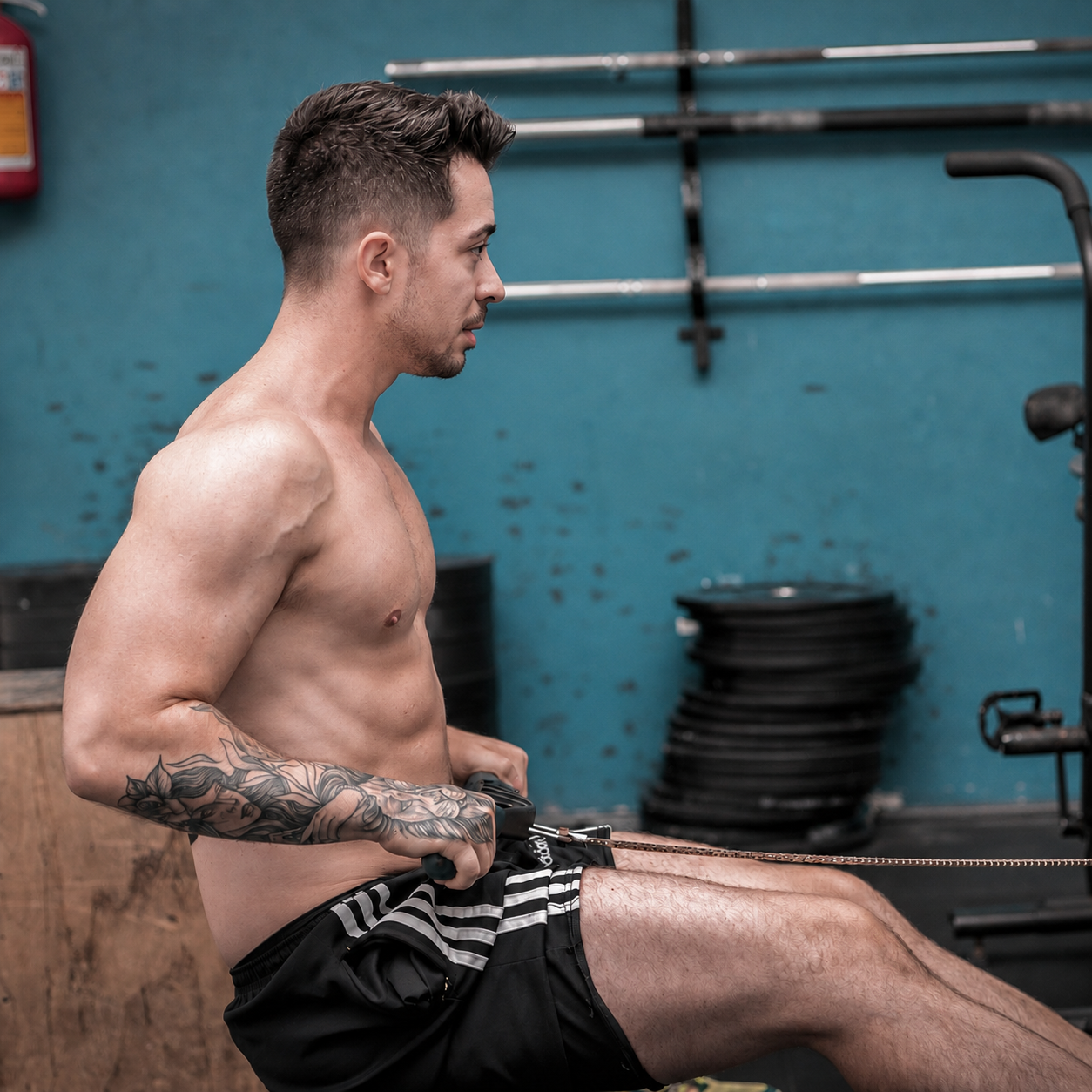 Igor Medeiros treinando